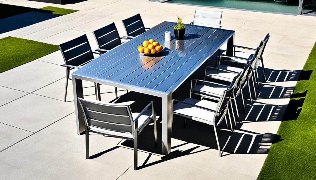 Aluminium Tuinmeubel Tafel